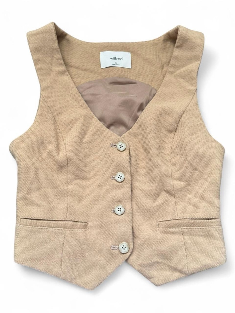Wilfred Cropped Vest